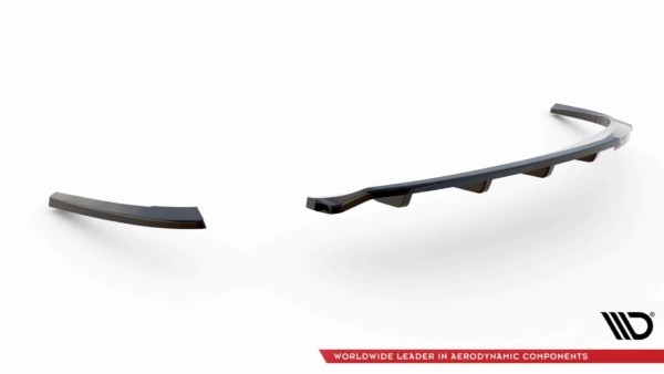 MAXTON DESIGN - Spoiler pod zadný nárazník AUDI A5 COUPE 8T FACELIFT, Čierny lesk – Obrázok 7