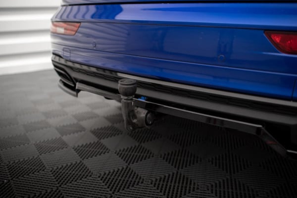 MAXTON DESIGN - Spoiler pod zadný nárazník AUDI Q5 S-LINE SUV MK2 FACELIFT, Čierny lesk – Obrázok 7