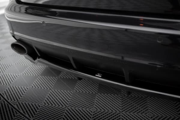 MAXTON DESIGN - Spoiler pod zadný nárazník AUDI RS6 AVANT C6, Čierny lesk – Obrázok 4
