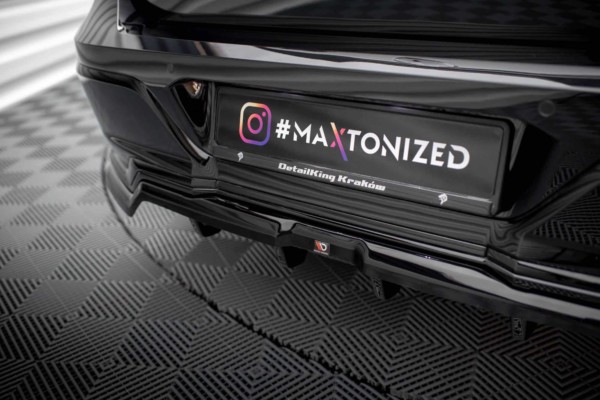MAXTON DESIGN - Spoiler pod zadný nárazník vhodné pre BMW 7 M-PACK G70, Čierny lesk – Obrázok 7
