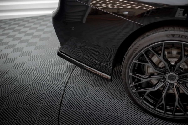 MAXTON DESIGN - Spoiler pod zadný nárazník vhodné pre BMW 7 M-PACK G70, Čierny lesk – Obrázok 11