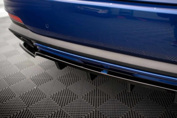 MAXTON DESIGN - Spoiler pod zadný nárazník MASERATI LEVANTE GTS MK1, Čierny lesk – Obrázok 4