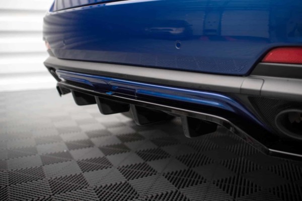 MAXTON DESIGN - Spoiler pod zadný nárazník MASERATI LEVANTE GTS MK1, Čierny lesk – Obrázok 5