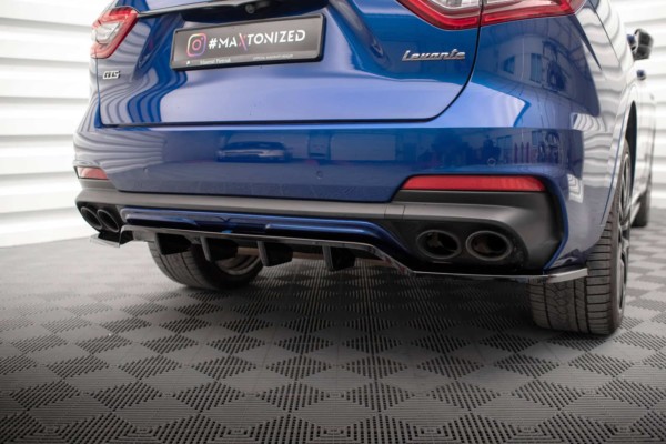 MAXTON DESIGN - Spoiler pod zadný nárazník MASERATI LEVANTE GTS MK1, Čierny lesk – Obrázok 6
