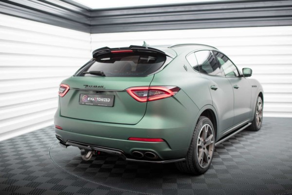 MAXTON DESIGN - Spoiler pod zadný nárazník MASERATI LEVANTE MK1, Čierny lesk – Obrázok 2