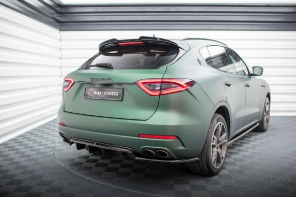 MAXTON DESIGN - Spoiler pod zadný nárazník MASERATI LEVANTE MK1, Čierny lesk – Obrázok 6