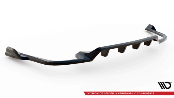 MAXTON DESIGN - Spoiler pod zadný nárazník VOLVO XC60 R-DESIGN MK2 FACELIFT, Čierny lesk – Obrázok 6