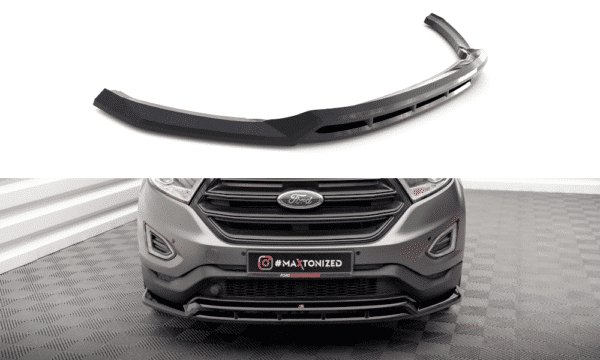 MAXTON DESIGN - Spoiler pod predný nárazník FORD EDGE MK2, Čierny lesk