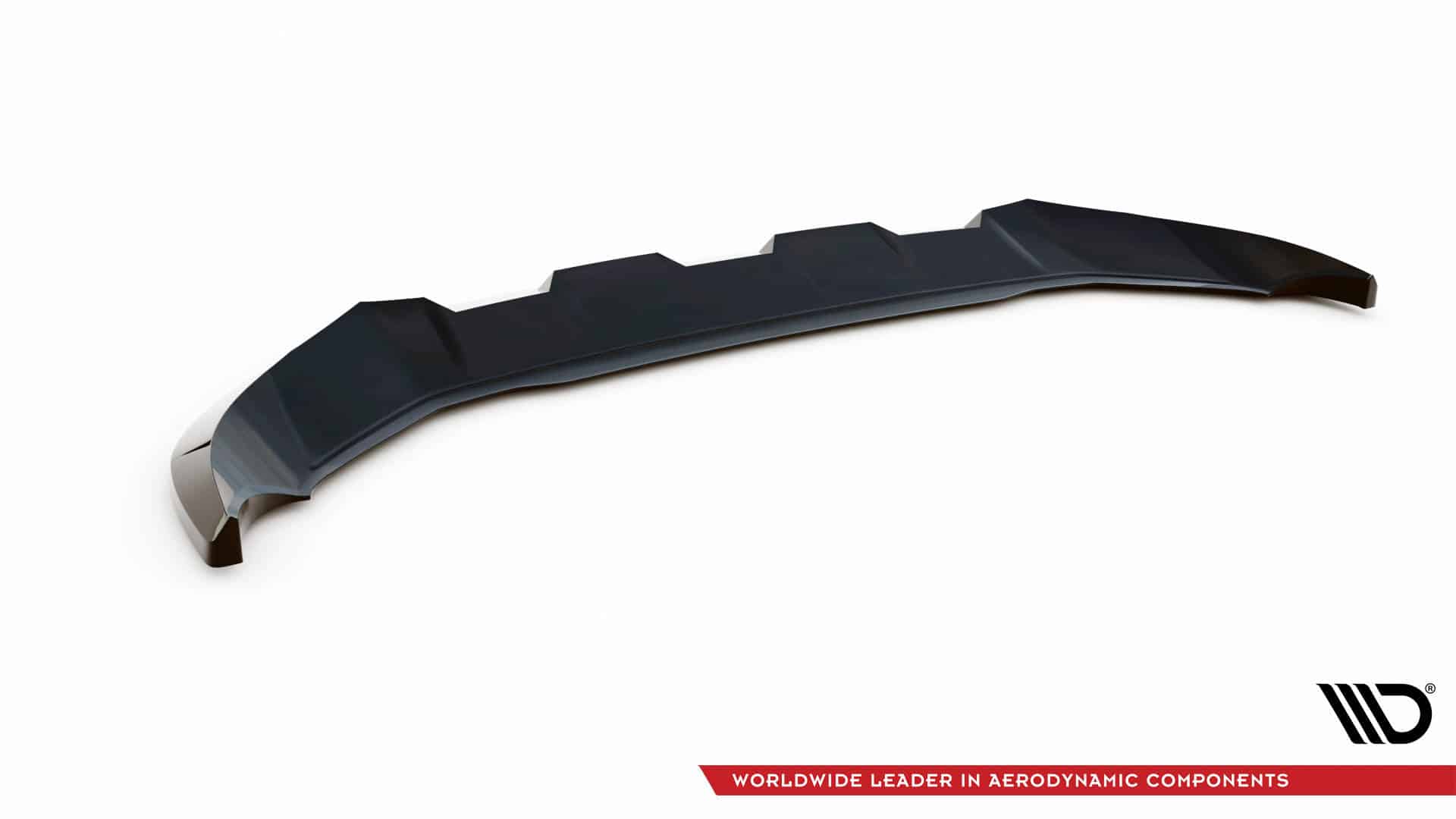 MAXTON DESIGN - Spoiler pod predný nárazník V.1 AUDI Q4 E-TRON SPORTBACK MK1, Čierny lesk – Obrázok 4