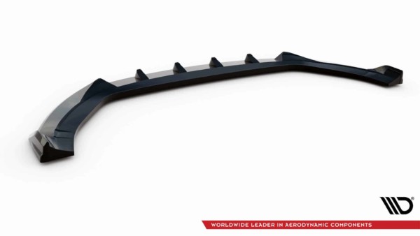 MAXTON DESIGN - Spoiler pod predný nárazník V.1 HYUNDAI KONA N MK1, Čierny lesk – Obrázok 6