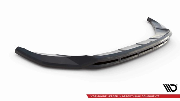MAXTON DESIGN - Spoiler pod predný nárazník V.1 VOLKSWAGEN T-ROC R MK1 FACELIFT, Čierny lesk – Obrázok 5