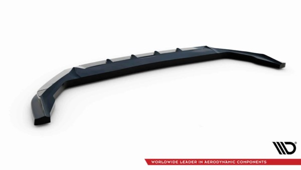 MAXTON DESIGN -Spoiler pod predný nárazník V.1 VOLVO XC90 R-DESIGN MK2 FACELIFT, Čierny lesk – Obrázok 6