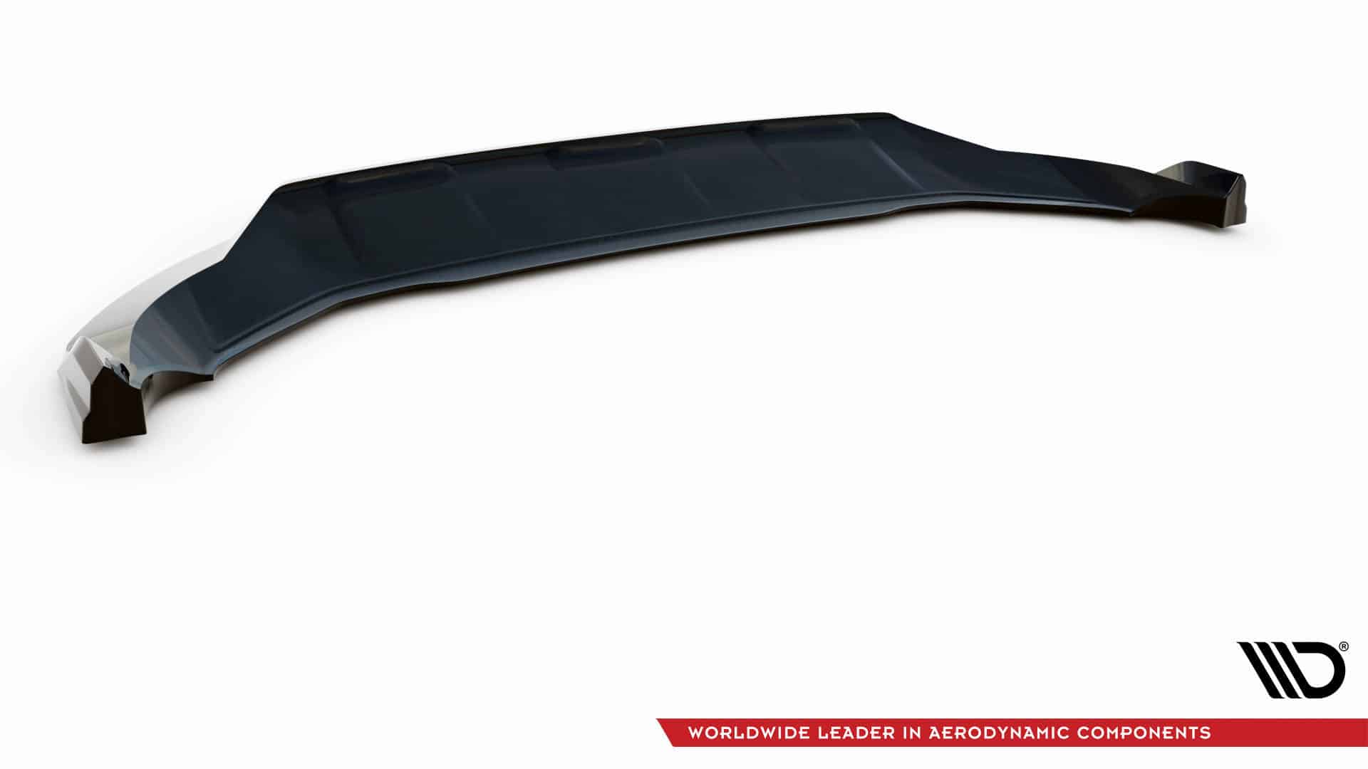 MAXTON DESIGN - Spoiler pod predný nárazník V.2 AUDI Q4 E-TRON SPORTBACK MK1, Čierny lesk – Obrázok 3