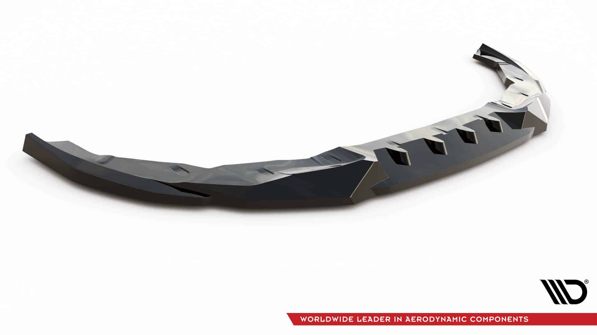 MAXTON DESIGN - Spoiler pod predný nárazník V.2 vhodné pre BMW 2 COUPE M-PACK / M240I G42, Čierny lesk – Obrázok 5