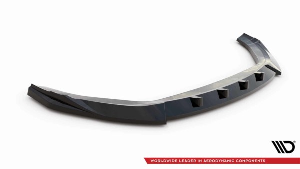 MAXTON DESIGN - Spoiler pod predný nárazník V.2 HYUNDAI KONA N MK1, Čierny lesk – Obrázok 5