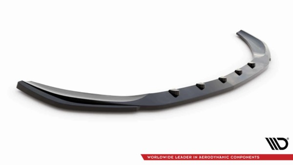 MAXTON DESIGN - Spoiler pod predný nárazník V.2 MERCEDES-BENZ C AMG-LINE W206 , Čierny lesk – Obrázok 5