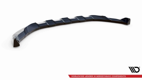 MAXTON DESIGN - Spoiler pod predný nárazník V.2 VOLKSWAGEN T-ROC R MK1 FACELIFT, Čierny lesk – Obrázok 6