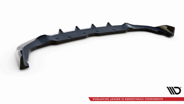 MAXTON DESIGN - Spoiler pod predný nárazník V.7 vhodné pre BMW 1 F40 M-PACK/ M135I, Čierny lesk – Obrázok 6