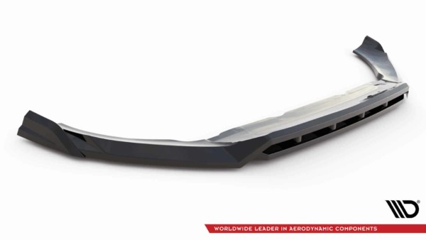 MAXTON DESIGN - Spoiler pod predný nárazník VOLVO XC60 R-DESIGN MK2 FACELIFT, Čierny lesk – Obrázok 5