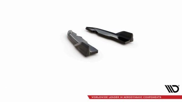 MAXTON DESIGN - Bočné difúzory zadného nárazníka vhodné pre BMW X3 M-PACK F25, Čierny lesk – Obrázok 6
