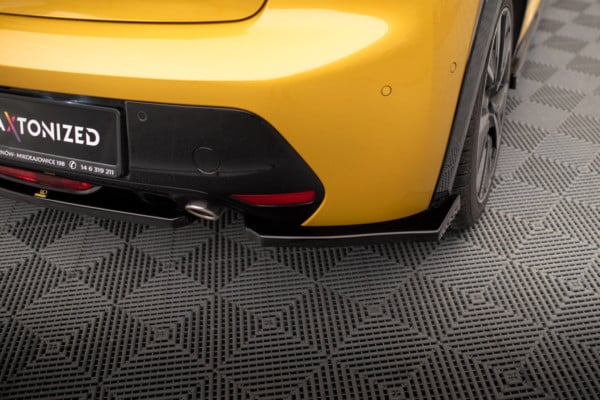 MAXTON DESIGN - Bočné difúzory zadného nárazníka PEUGEOT 208 GT MK2, Čierny lesk – Obrázok 4
