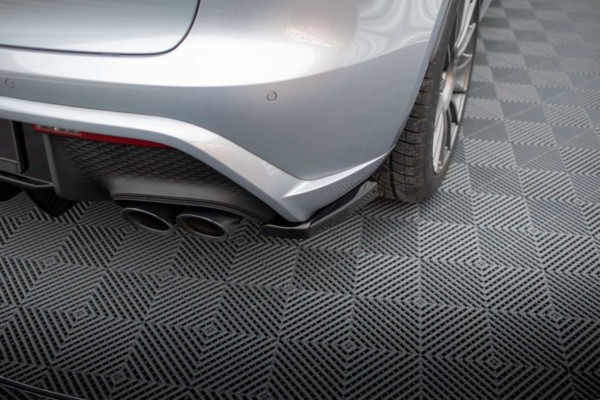 MAXTON DESIGN - Bočné difúzory zadného nárazníka PORSCHE MACAN MK1 FACELIFT 2, Čierny lesk – Obrázok 2