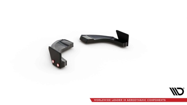 MAXTON DESIGN - Bočné difúzory zadného nárazníka V.1 HYUNDAI KONA N MK1, Čierny lesk – Obrázok 6