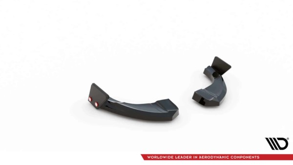 MAXTON DESIGN - Bočné difúzory zadného nárazníka V.1 HYUNDAI KONA N MK1, Čierny lesk – Obrázok 5