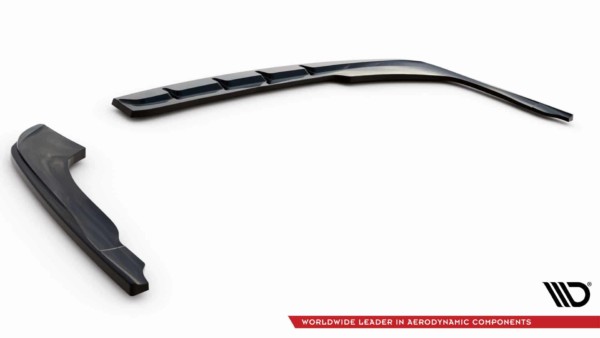 MAXTON DESIGN - Bočné difúzory zadného nárazníka V.1 KIA OPTIMA MK4 FACELIFT, Čierny lesk – Obrázok 6
