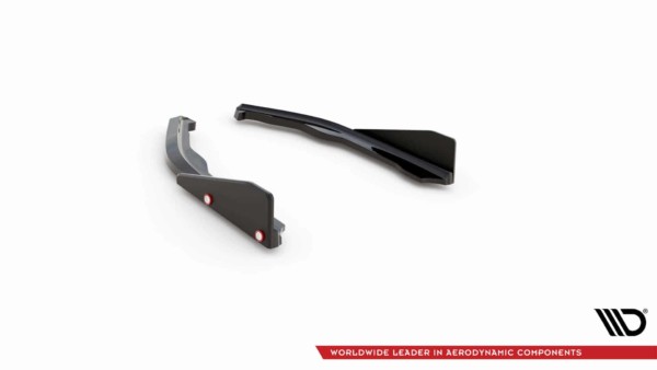 MAXTON DESIGN - Bočné difúzory zadného nárazníka V.2 vhodné pre BMW 2 COUPE COUPE M240I G42, Čierny lesk – Obrázok 5
