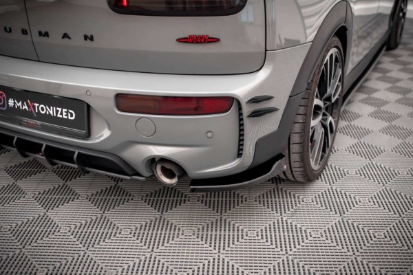 MAXTON DESIGN - Bočné difúzory zadného nárazníka V.2 MINI COOPER CLUBMAN JOHN COOPER WORKS F54, Čierny lesk – Obrázok 2