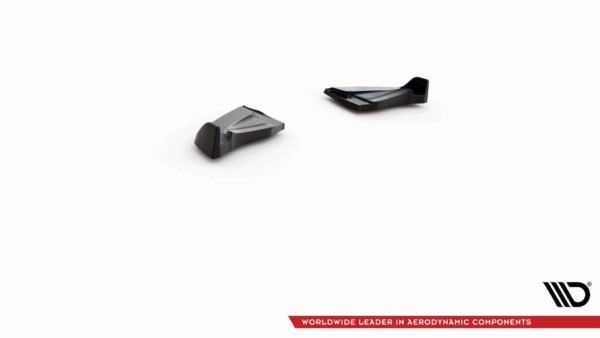 MAXTON DESIGN - Bočné difúzory zadného nárazníka V.3 MINI COOPER JOHN COOPER WORKS R56, Čierny lesk – Obrázok 5