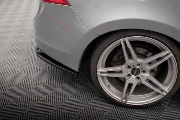 MAXTON DESIGN - Bočné difúzory zadného nárazníka VOLVO S60 R-DESIGN MK2, Čierny lesk – Obrázok 4