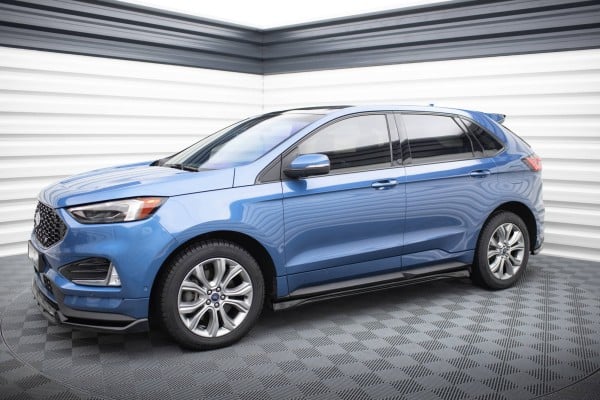 MAXTON DESIGN - Lišty pod bočné prahy FORD EDGE MK2, Čierny lesk – Obrázok 7