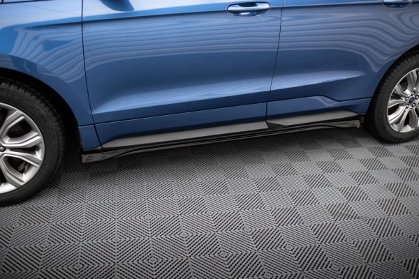 MAXTON DESIGN - Lišty pod bočné prahy FORD EDGE MK2, Čierny lesk – Obrázok 6