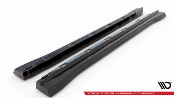 MAXTON DESIGN - Lišty pod bočné prahy FORD EDGE MK2, Čierny lesk – Obrázok 9