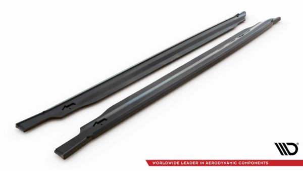 MAXTON DESIGN - Lišty pod bočné prahy KIA OPTIMA MK4 FACELIFT, Čierny lesk – Obrázok 5