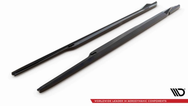 MAXTON DESIGN - Lišty pod bočné prahy LEXUS ES F SPORT MK7, Čierny lesk – Obrázok 6
