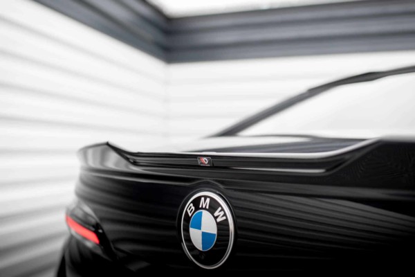 MAXTON DESIGN - Predĺženie spoilera vhodné pre BMW 7 M-PACK / M760E G70, Čierny lesk – Obrázok 4