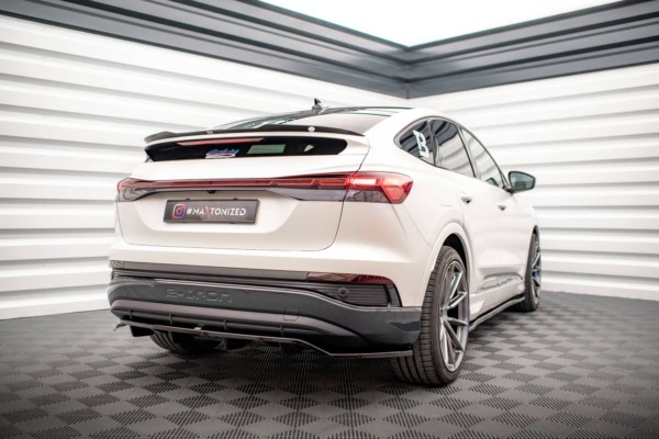 MAXTON DESIGN - Predlženie spoilera AUDI Q4 E-TRON SPORTBACK MK1, Čierny lesk – Obrázok 2