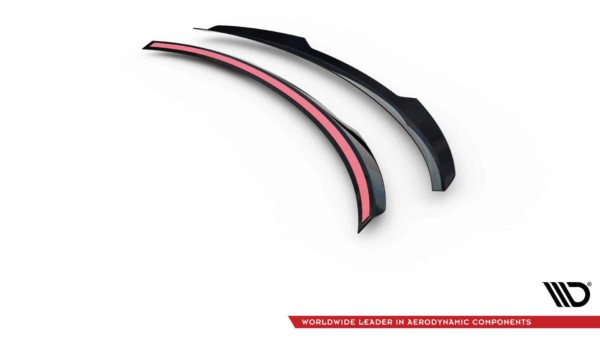 MAXTON DESIGN - Predĺženie spoilera MERCEDES-BENZ CLA COUPE C118, Čierny lesk – Obrázok 5