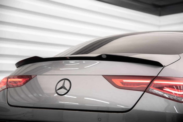 MAXTON DESIGN - Predĺženie spoilera MERCEDES-BENZ CLA COUPE C118, Čierny lesk – Obrázok 3
