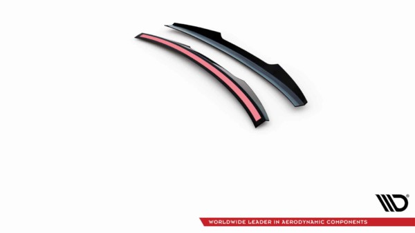 MAXTON DESIGN - Predĺženie spoilera V.2 MINI COOPER JOHN COOPER WORKS R56, Čierny lesk – Obrázok 5