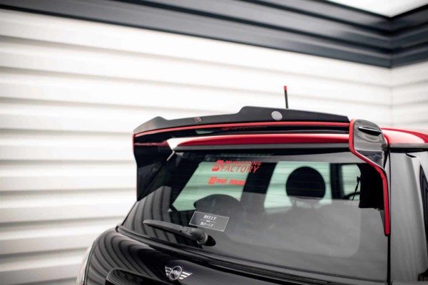MAXTON DESIGN - Predĺženie spoilera V.2 MINI COOPER JOHN COOPER WORKS R56, Čierny lesk – Obrázok 4