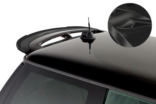Spoiler kufra pre Mini R56 John Cooper Works HF729, čierny lesk