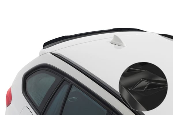 Spoiler kufra pre BMW 3er F31 Touring HF736, čierny lesk