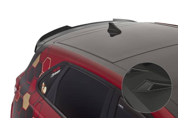 Spoiler kufra pre Hyundai I30 (PD) Hatchback HF862, matný carbon