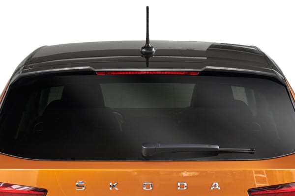 Spoiler kufra pre Skoda Fabia 4 HF886, Matný Karbón – Obrázok 3