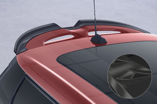 Spoiler kufra pre Mini F55 / F56 JCW / JCW-Trim HF946, imitácia carbon