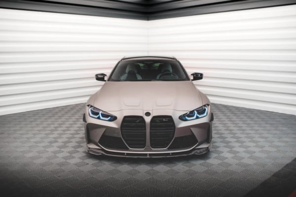 MAXTON DESIGN - Karbonový spoiler pod predný nárazník V.2 vhodné pre BMW M4 G82 / M3 G80 – Obrázok 3